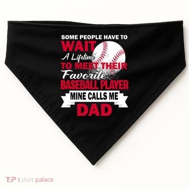 Favorite Baseball Player USA-Made Doggie Bandana