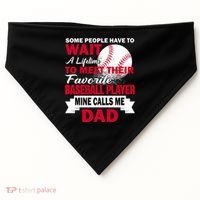 Favorite Baseball Player USA-Made Doggie Bandana thumb 0