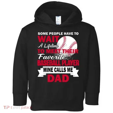 Favorite Baseball Player Toddler Hoodie