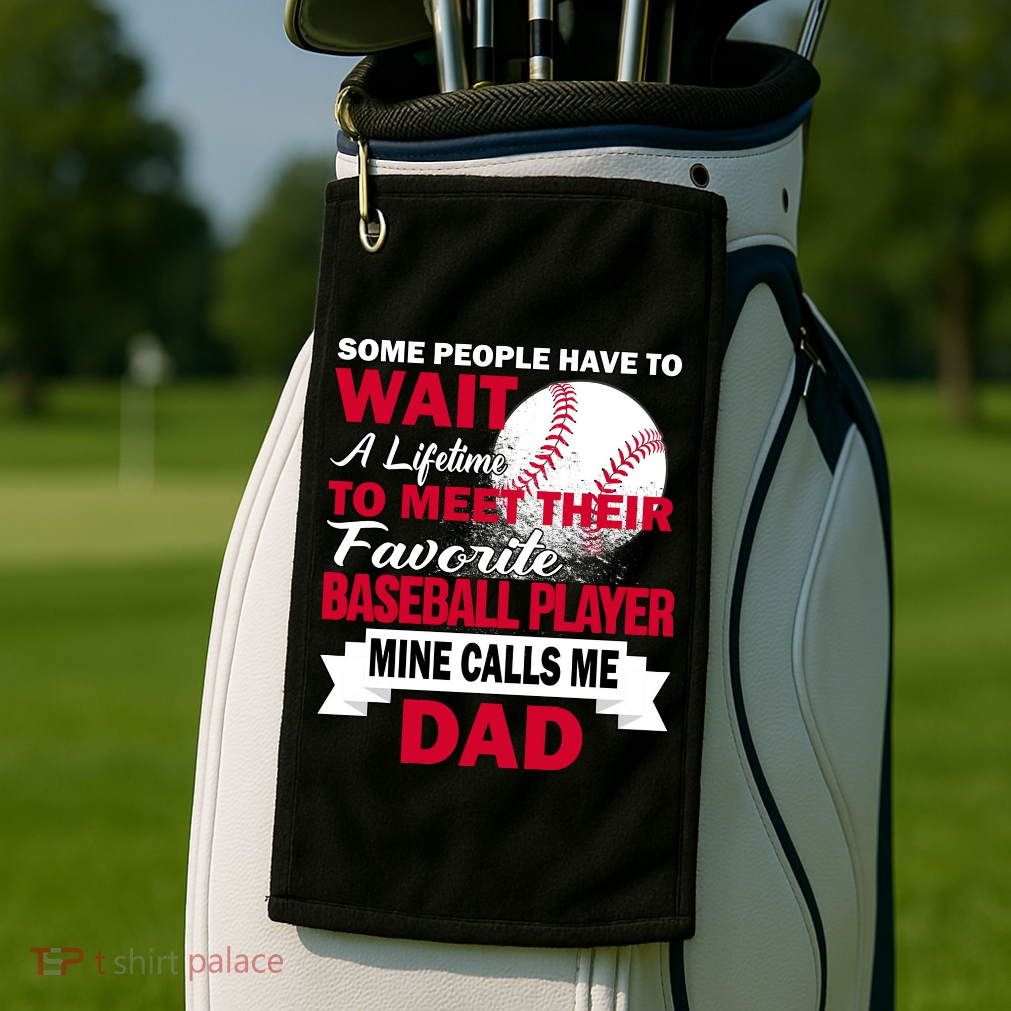 Favorite Baseball Player Golf Towel
