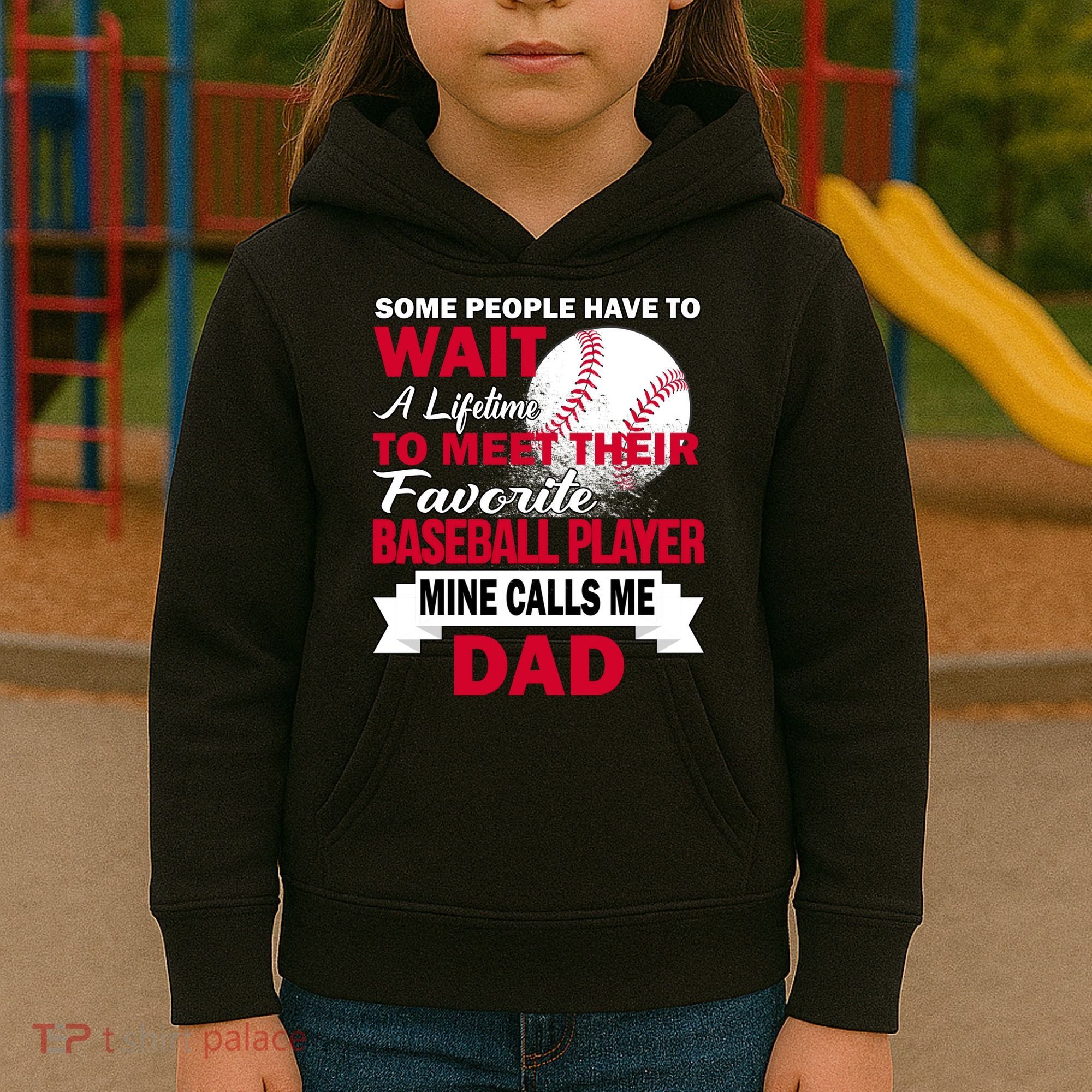 Favorite Baseball Player Kids Hoodie