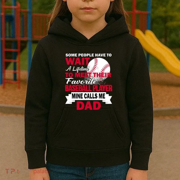 Favorite Baseball Player Kids Hoodie