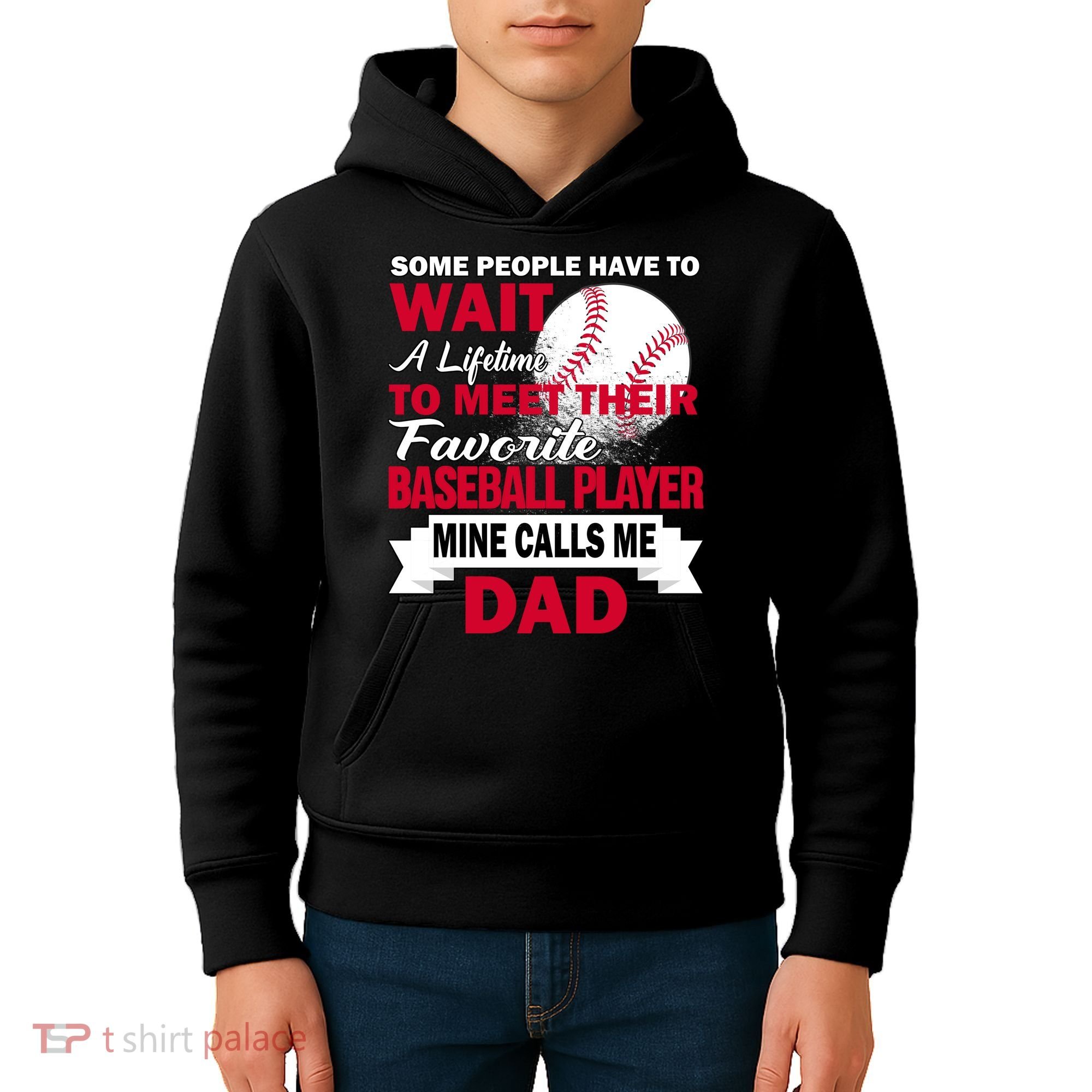 Favorite Baseball Player Kids Hoodie