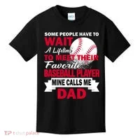 Favorite Baseball Player Kids T-Shirt thumb 0