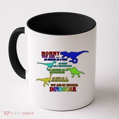 Favorite Dinosaur Mom Coffee Mug