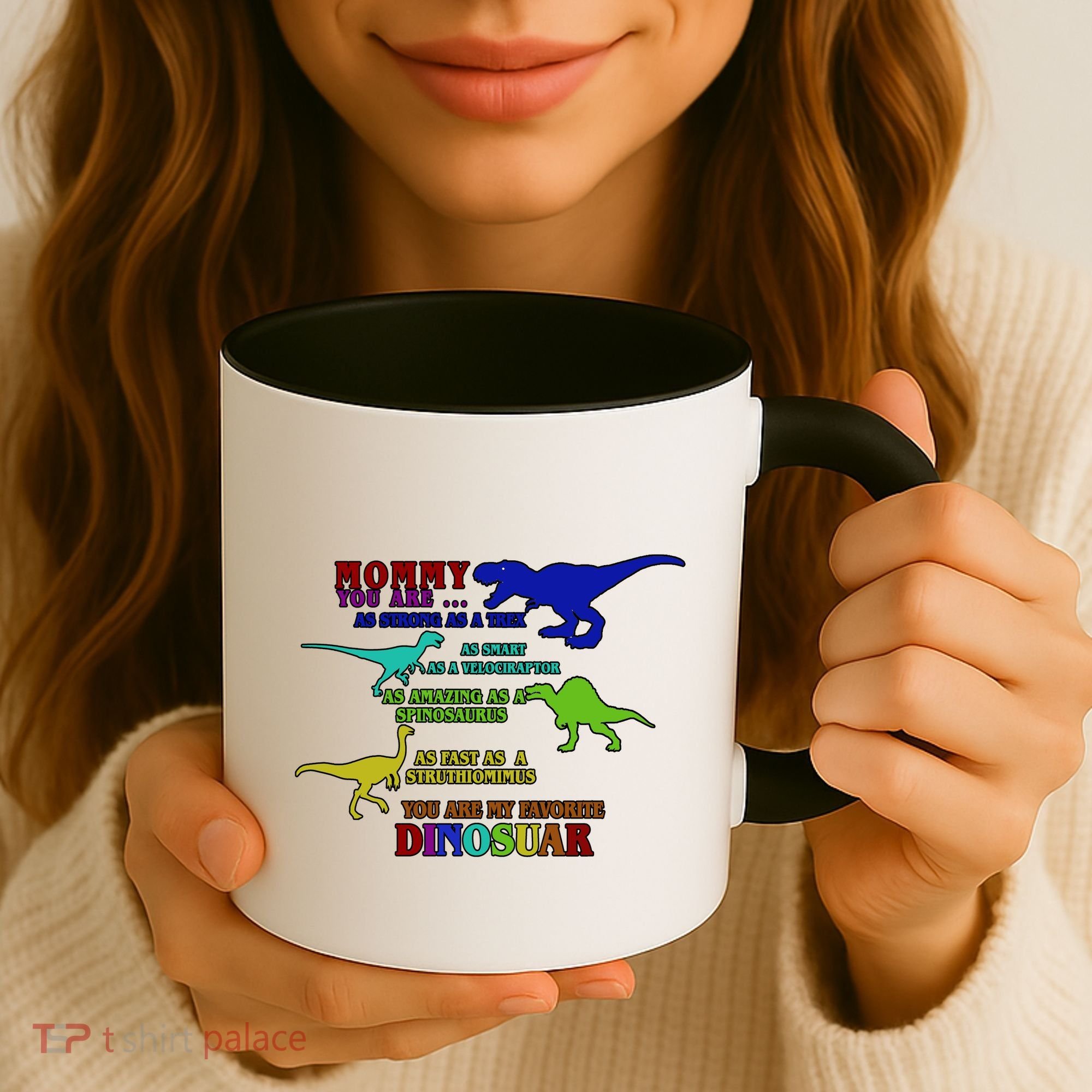 Favorite Dinosaur Mom Coffee Mug