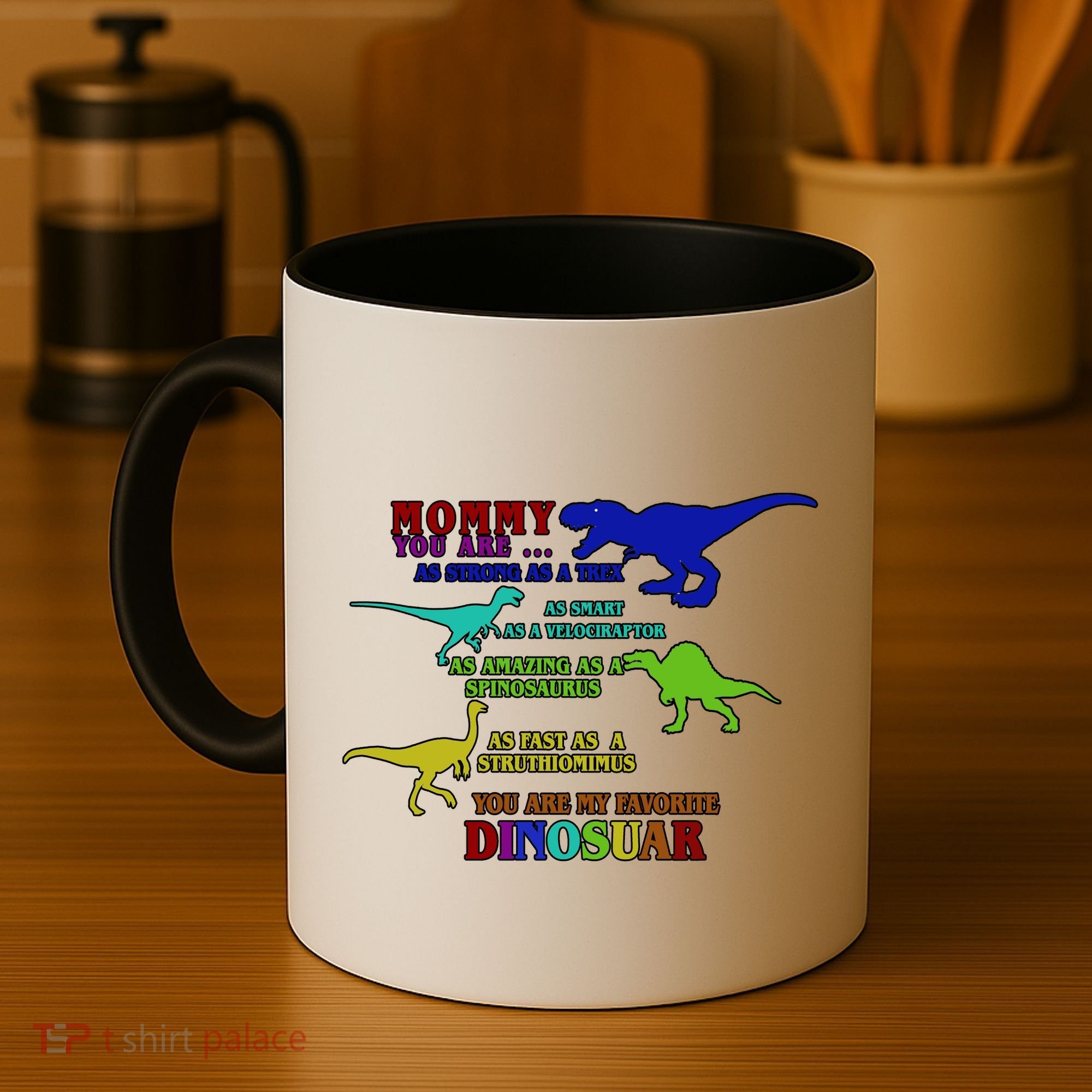 Favorite Dinosaur Mom Coffee Mug