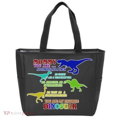 Favorite Dinosaur Mom Tote Bag