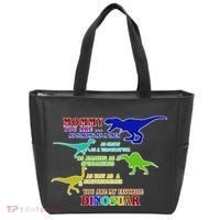 Favorite Dinosaur Mom Tote Bag thumb 0
