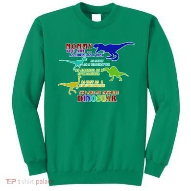 Favorite Dinosaur Mom Sweatshirt