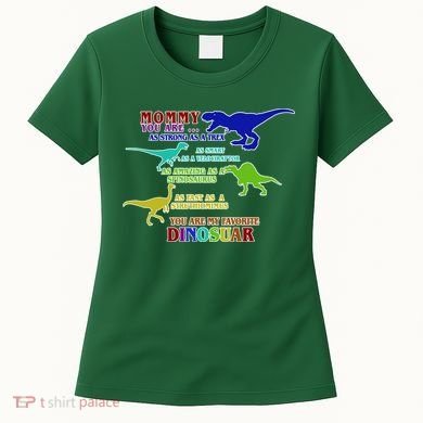Favorite Dinosaur Mom Women's T-Shirt