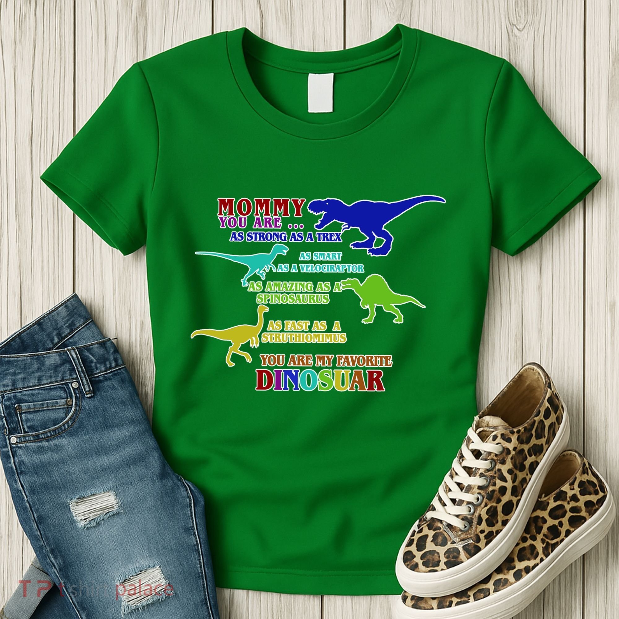 Favorite Dinosaur Mom Women's T-Shirt