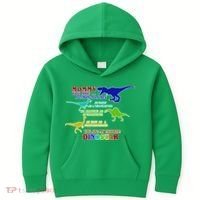 Favorite Dinosaur Mom Kids Hoodie thumb 0