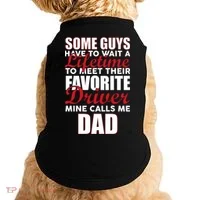 Favorite Driver Calls Me Dad Doggie Tank thumb 0