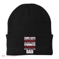Favorite Driver Calls Me Dad Beanie thumb 0