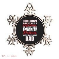 Favorite Driver Calls Me Dad Ornament thumb 0