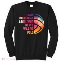 Funny A Who Play Water Polo Sports Lover Sweatshirt thumb 0