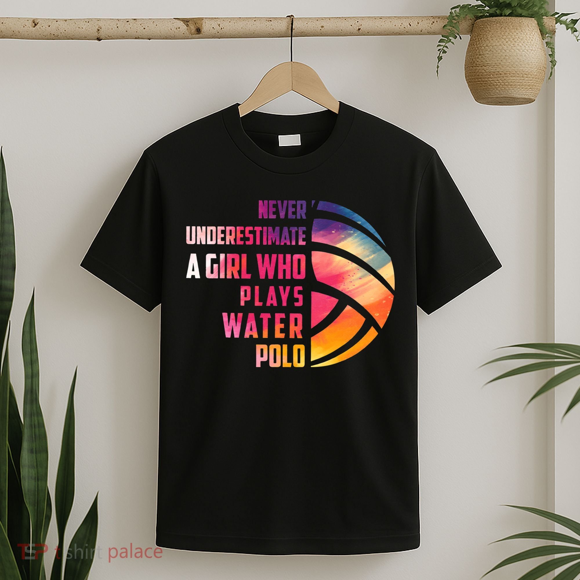 Funny A Who Play Water Polo Sports Lover T-Shirt