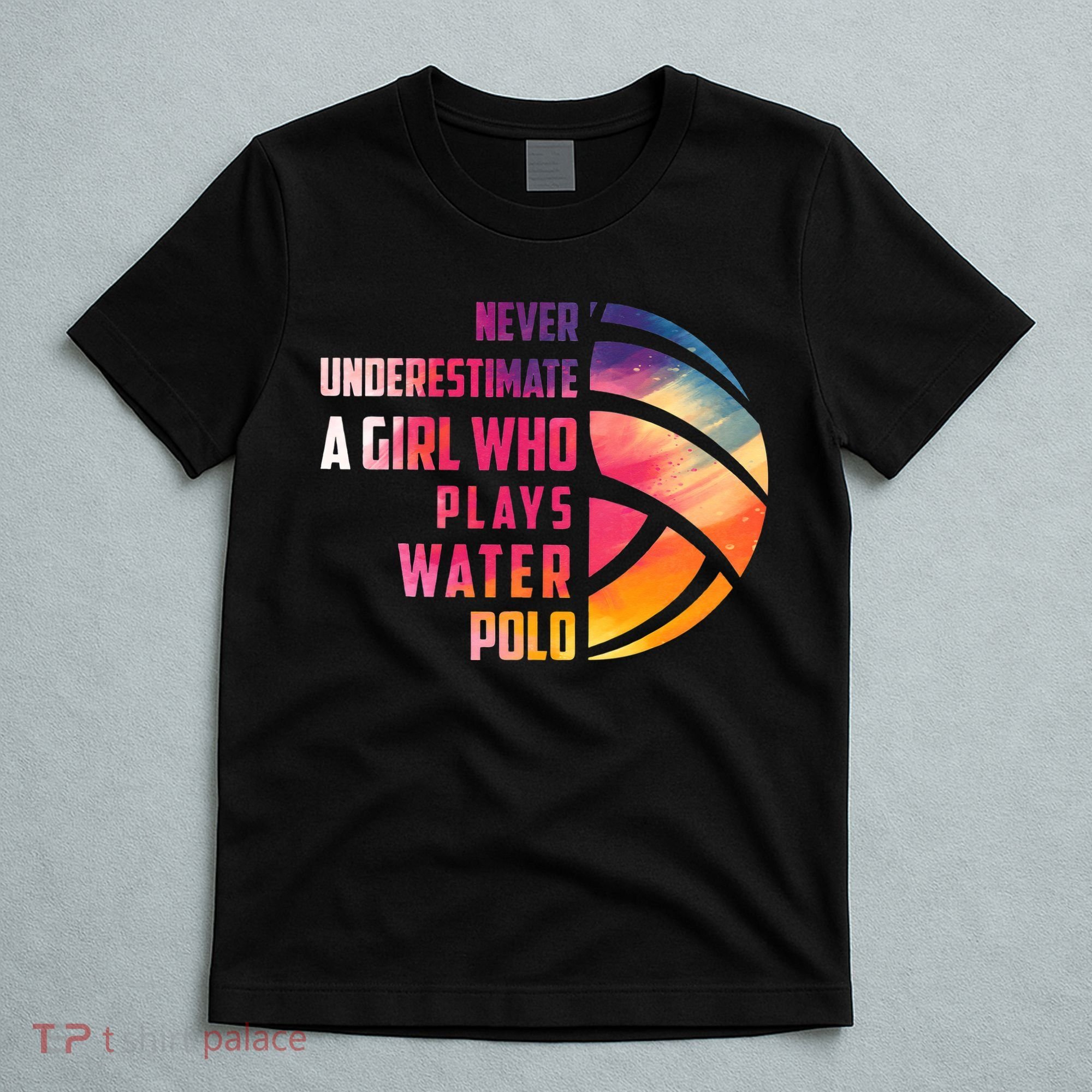Funny A Who Play Water Polo Sports Lover T-Shirt