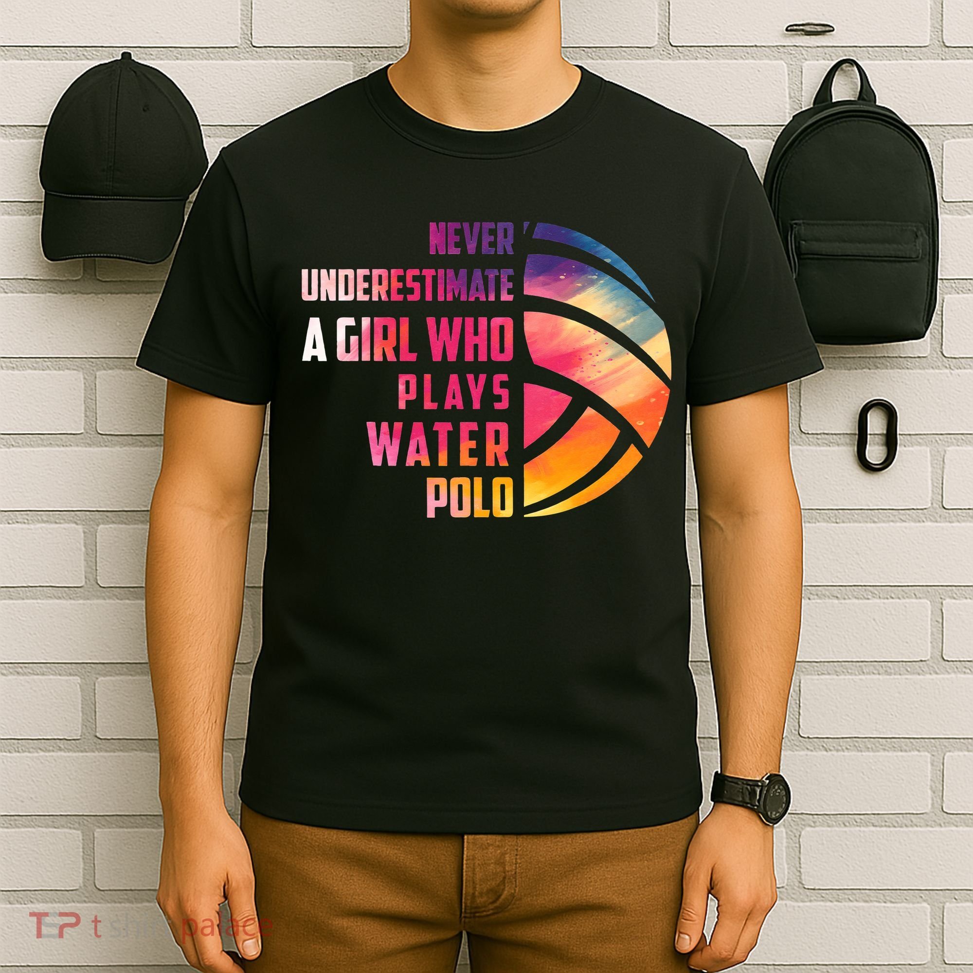Funny A Who Play Water Polo Sports Lover T-Shirt