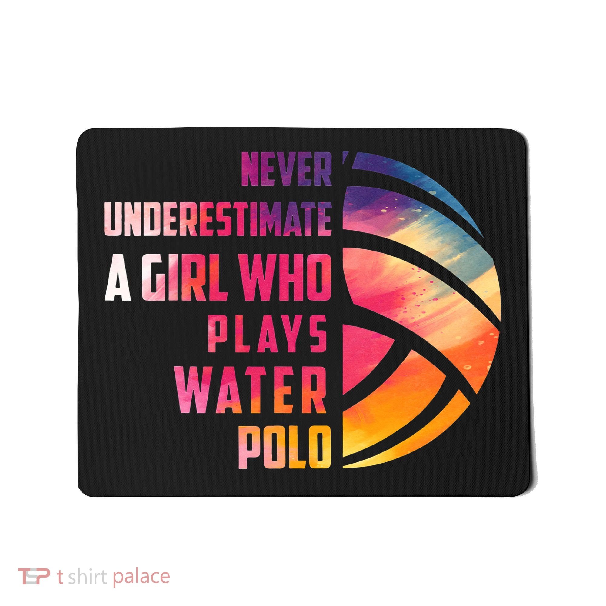 Funny A Who Play Water Polo Sports Lover Mousepad