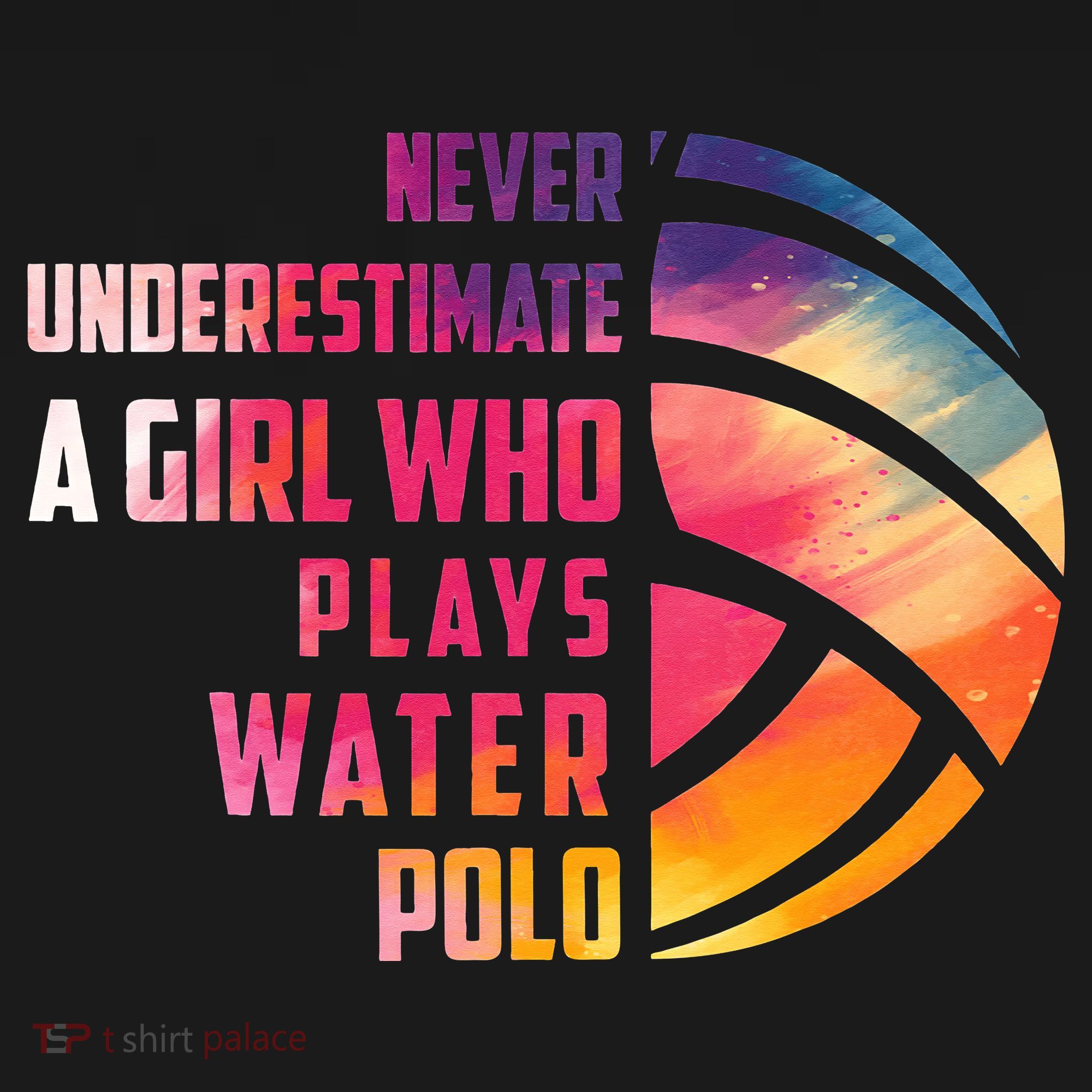 Funny A Who Play Water Polo Sports Lover Women's Tank Top