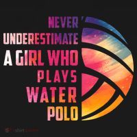 Funny A Who Play Water Polo Sports Lover Women's T-Shirt thumb 6