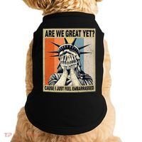 Funny Are We Great Yet Cause I Just Feel Embarrassed Doggie Tank thumb 0