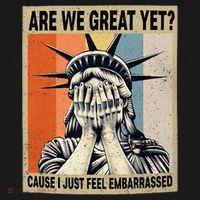 Funny Are We Great Yet Cause I Just Feel Embarrassed Women's Hoodie thumb 2