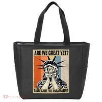 Funny Are We Great Yet Cause I Just Feel Embarrassed Tote Bag thumb 0
