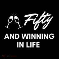 Fifty And Winning In Life Ornament thumb 1