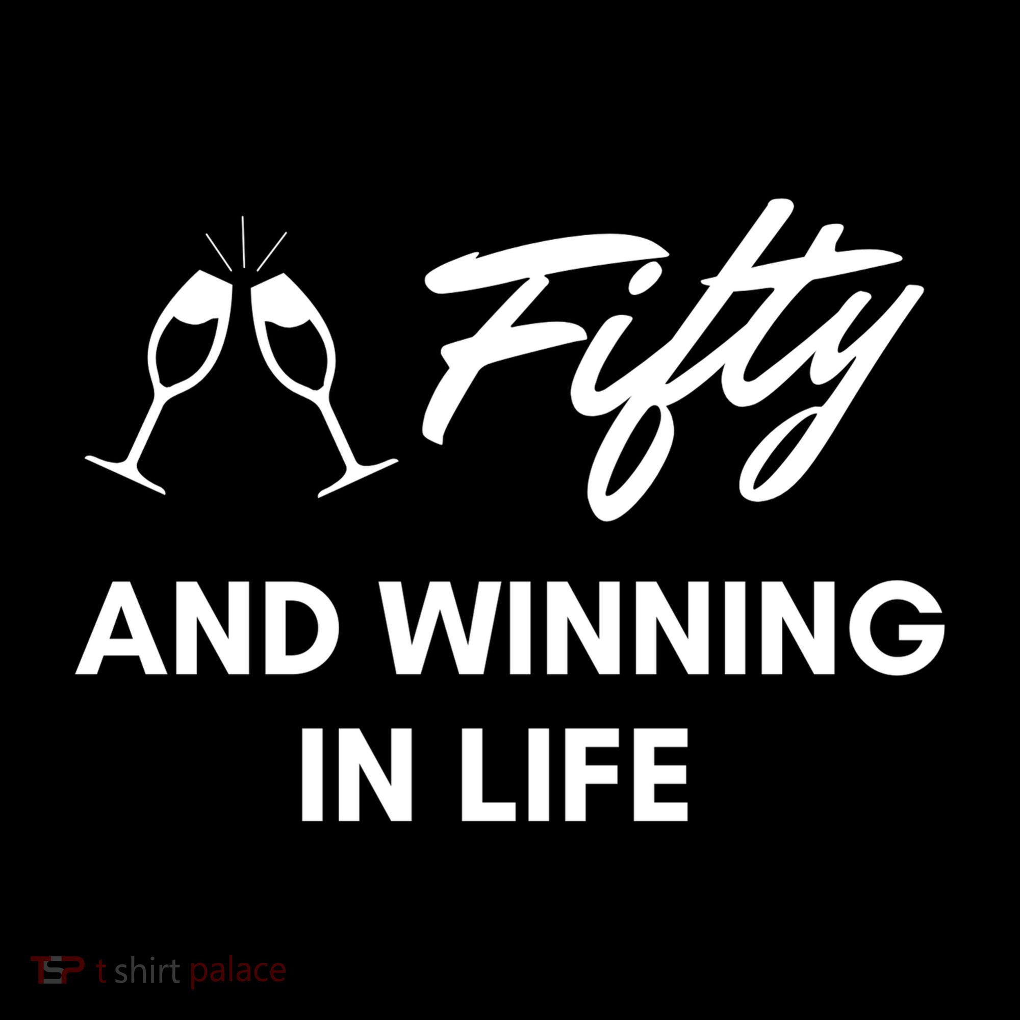 Fifty And Winning In Life Ornament