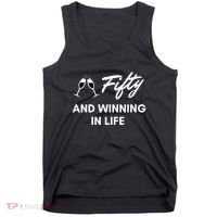 Fifty And Winning In Life Tank Top thumb 0