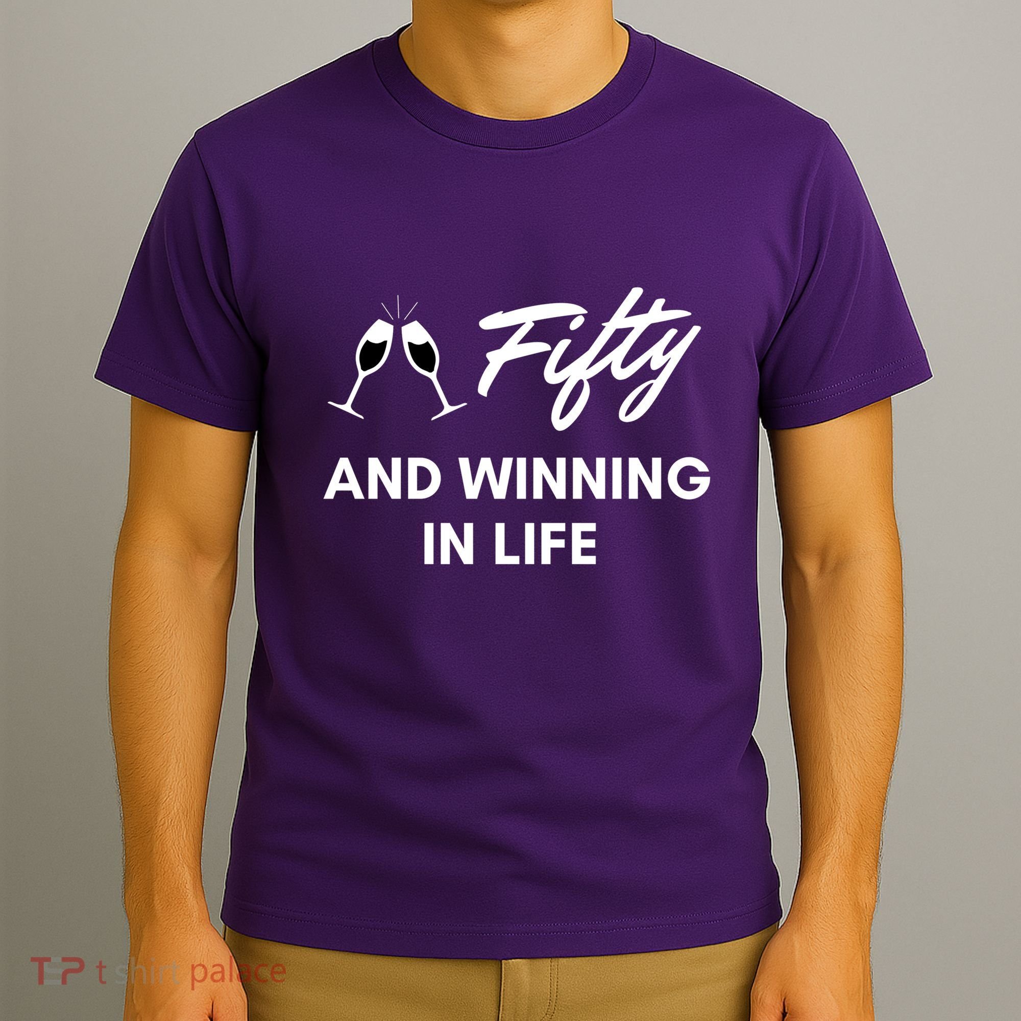 Fifty And Winning In Life T-Shirt