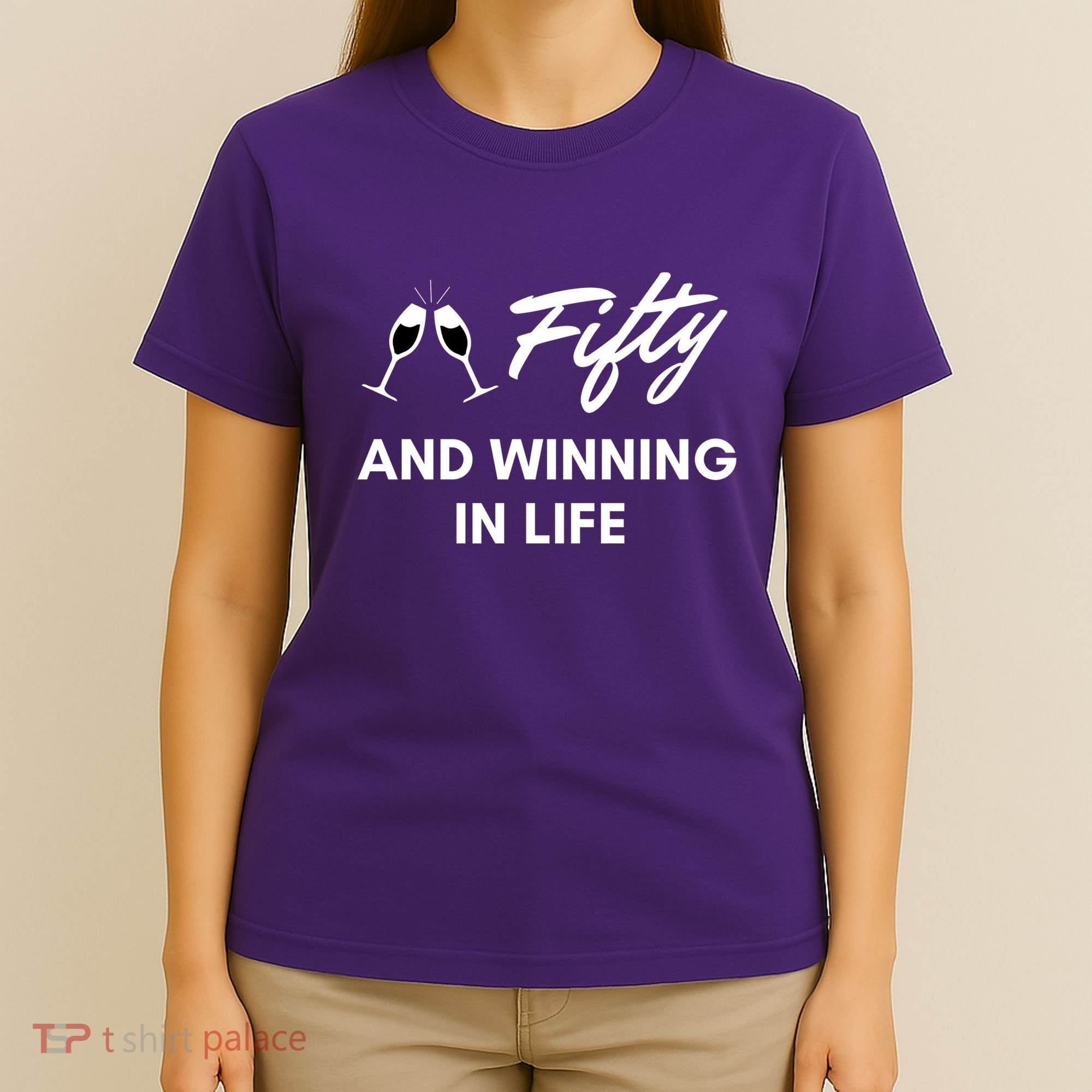 Fifty And Winning In Life T-Shirt