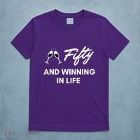 Fifty And Winning In Life T-Shirt thumb 5