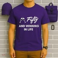 Fifty And Winning In Life T-Shirt thumb 6