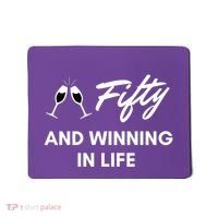 Fifty And Winning In Life Mousepad thumb 0