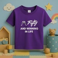 Fifty And Winning In Life Toddler T-Shirt thumb 3