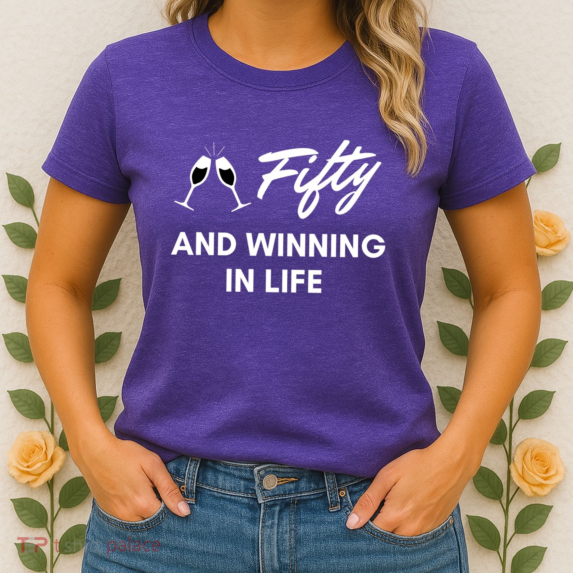 Fifty And Winning In Life Women's T-Shirt