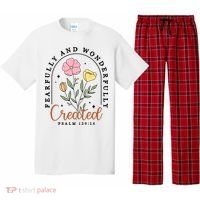 Fearfully And Wonderfully Christian Floral Pajama Set thumb 0