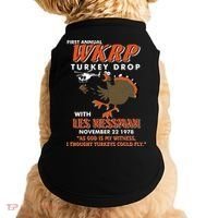 First Annual Wkrp Turkey Drop With Les Nessman Doggie Tank thumb 0
