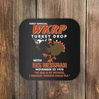 First Annual Wkrp Turkey Drop With Les Nessman Coaster thumb 0
