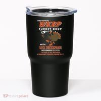 First Annual Wkrp Turkey Drop With Les Nessman Tumbler thumb 0