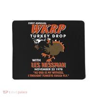 First Annual Wkrp Turkey Drop With Les Nessman Mousepad thumb 0