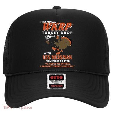 First Annual Wkrp Turkey Drop With Les Nessman Hat