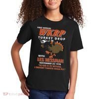 First Annual Wkrp Turkey Drop With Les Nessman Kids T-Shirt thumb 2