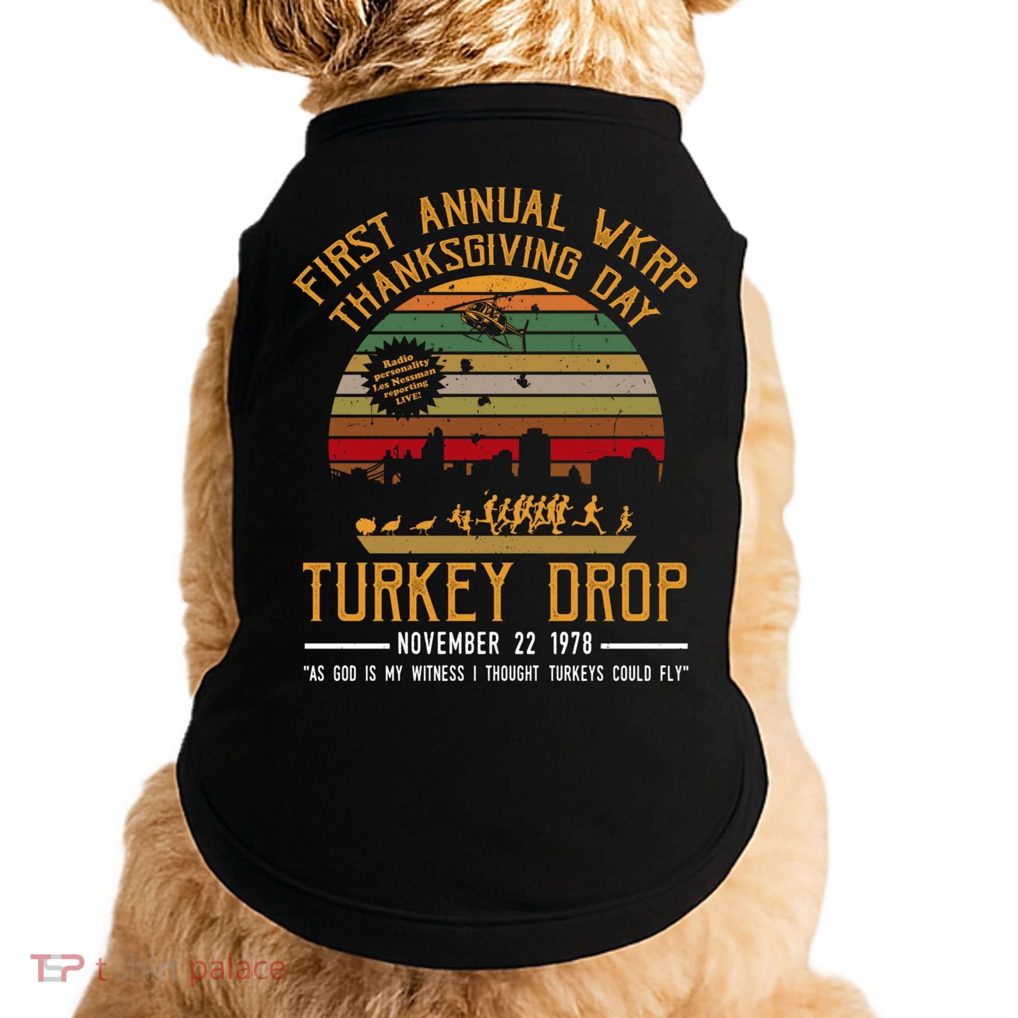 First Annual WKRP Thanksgiving Day Turkey Drop Doggie Tank