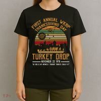 First Annual WKRP Thanksgiving Day Turkey Drop T-Shirt thumb 4