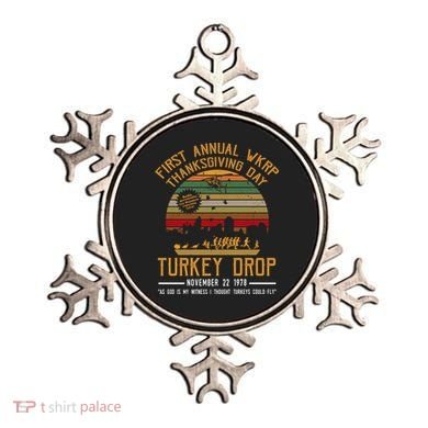 First Annual WKRP Thanksgiving Day Turkey Drop Ornament